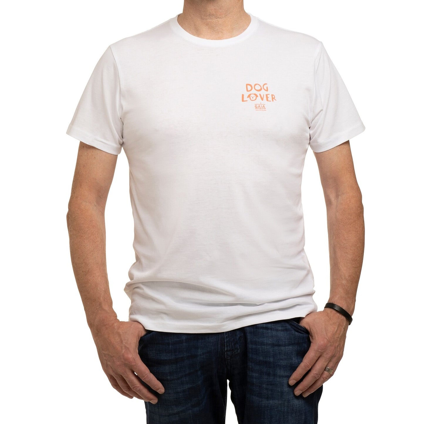 T-shirt 'Dog lover' (heren)