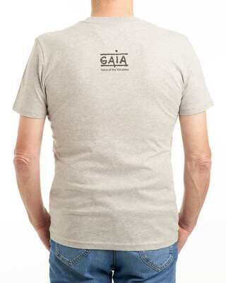 'Be my voice' t-shirt - lichtgrijs (heren)